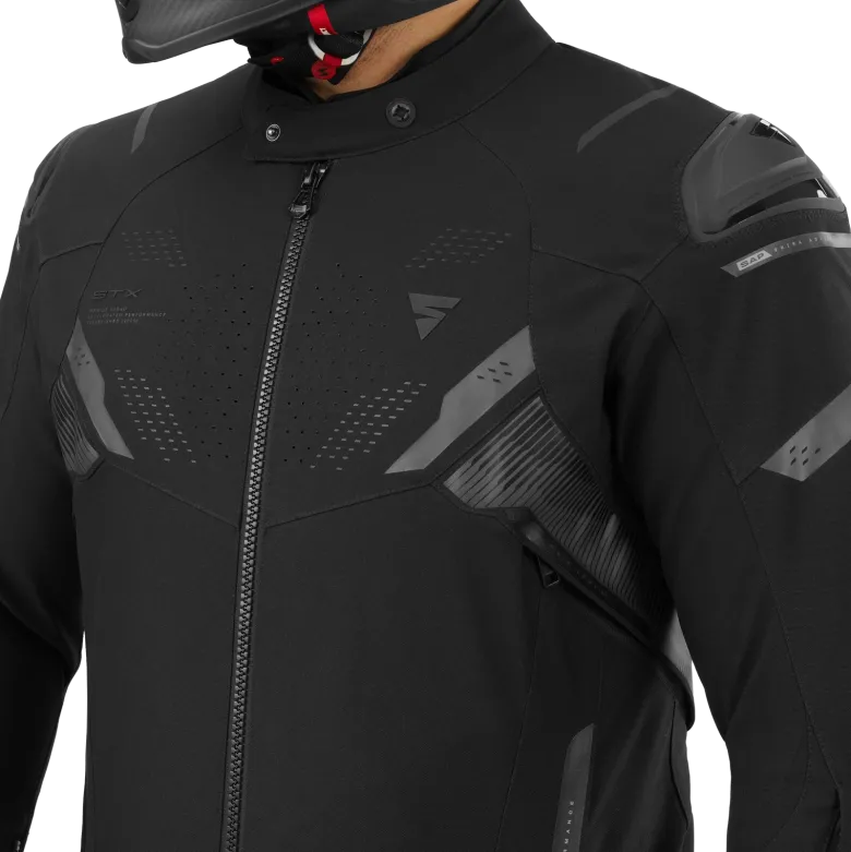 Kurtka tekstylna SHIMA STX BLACK czarny