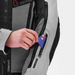 Kurtka tekstylna SHIMA TRACKER LIGHT GREY szary