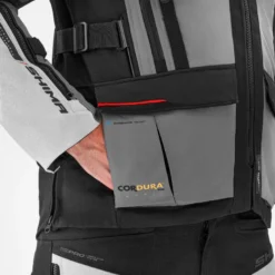 Kurtka tekstylna SHIMA TRACKER LIGHT GREY szary