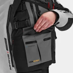 Kurtka tekstylna SHIMA TRACKER LIGHT GREY szary