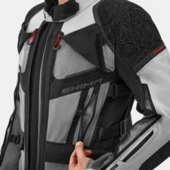 Kurtka tekstylna SHIMA TRACKER LIGHT GREY szary
