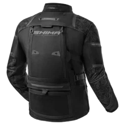 Kurtka tekstylna SHIMA TRACKER BLACK czarny