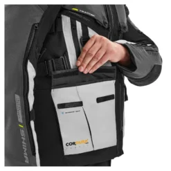 Kurtka tekstylna SHIMA TRACKER GREY szary