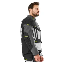 Kurtka tekstylna SHIMA TRACKER GREY szary
