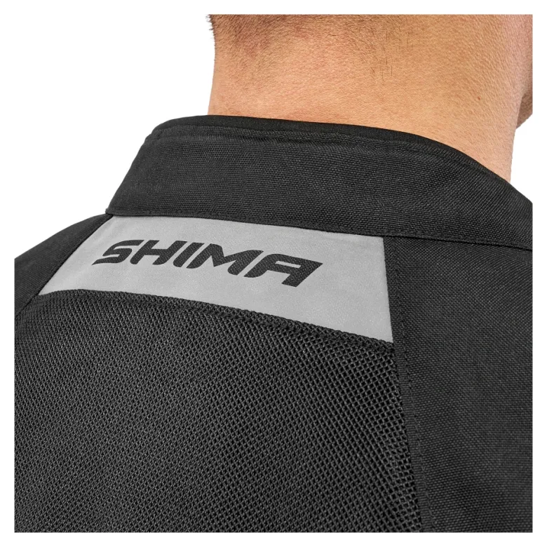 Kurtka tekstylna SHIMA X-MESH 2.0 BLACK czarny