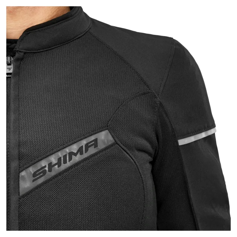 Kurtka tekstylna SHIMA X-MESH 2.0 BLACK czarny
