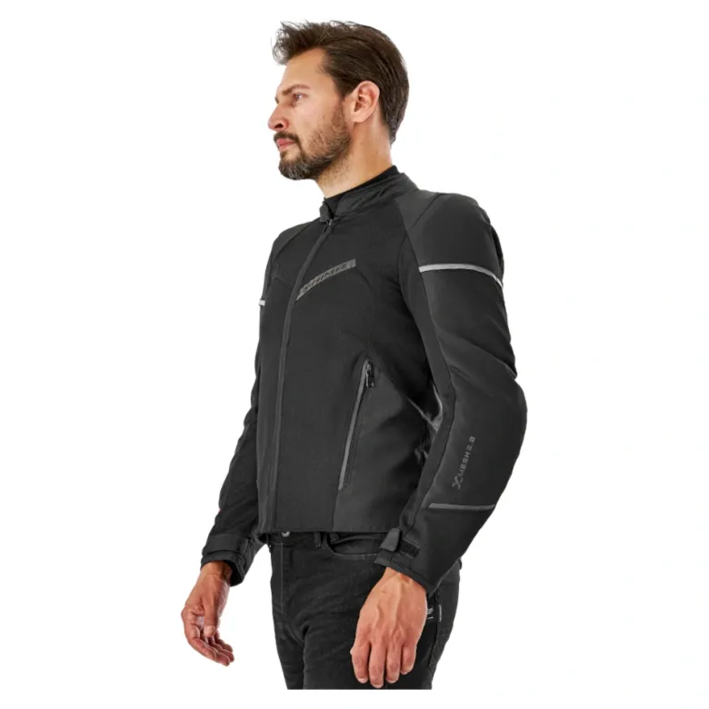 Kurtka tekstylna SHIMA X-MESH 2.0 BLACK czarny