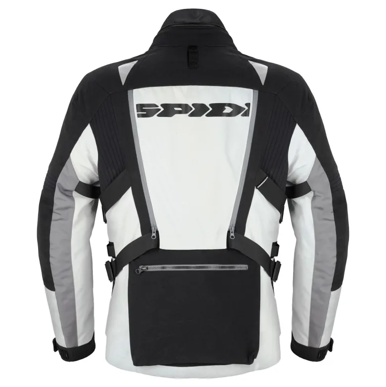 Kurtka tekstylna SPIDI ALLROAD BLACK/GREY czarny szary