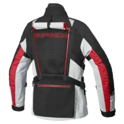 Kurtka tekstylna SPIDI ALLROAD ICE/RED czarny szary czerwony
