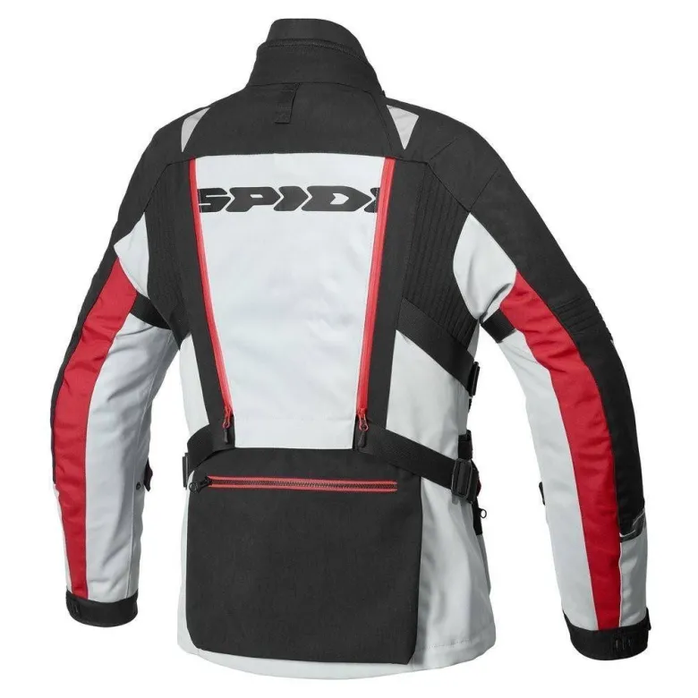 Kurtka tekstylna SPIDI ALLROAD ICE/RED czarny szary czerwony