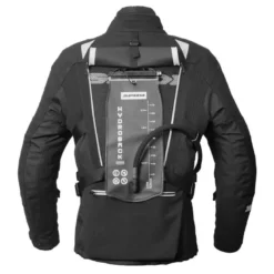 Kurtka tekstylna SPIDI ALLROAD BLACK czarny
