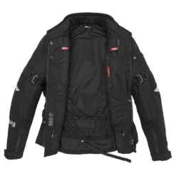 Kurtka tekstylna SPIDI ALLROAD BLACK czarny