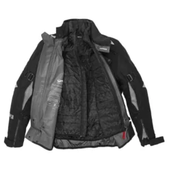 Kurtka tekstylna SPIDI ALLROAD BLACK czarny