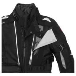 Kurtka tekstylna SPIDI ALLROAD BLACK czarny