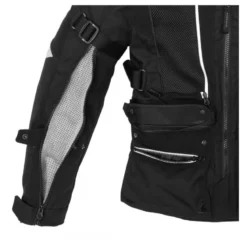 Kurtka tekstylna SPIDI ALLROAD BLACK czarny