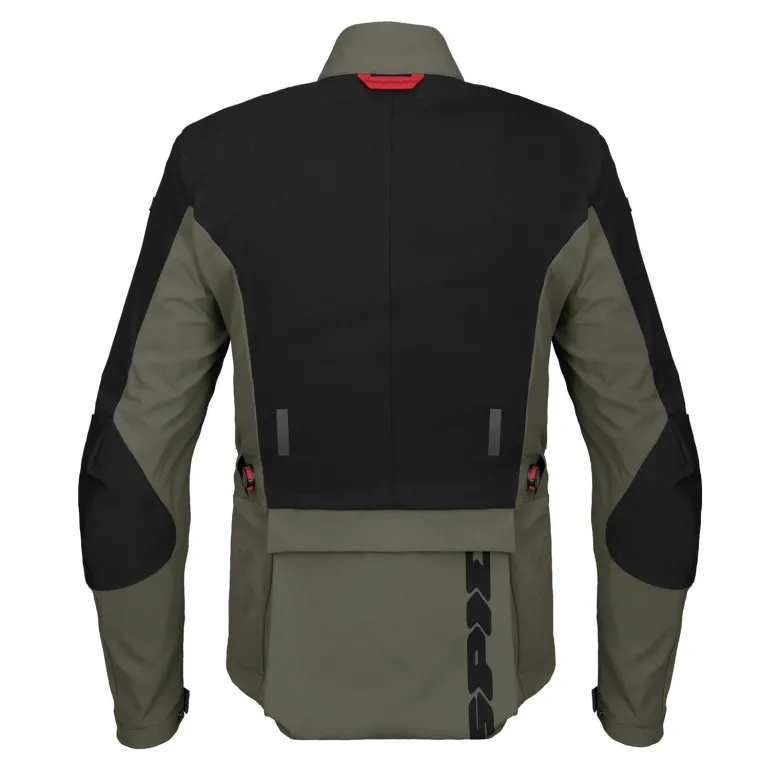 Kurtka tekstylna SPIDI FRONTIER MILITAR zielony czarny