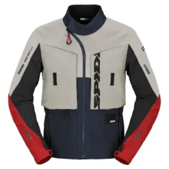 Kurtka tekstylna SPIDI FRONTIER BLUE/ICE/RED szary granatowy czerwony