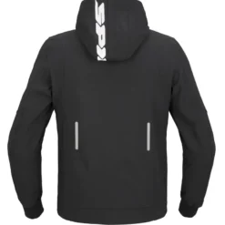 Kurtka tekstylna SPIDI HOODIE ARMOR LIGHT BLACK czarny