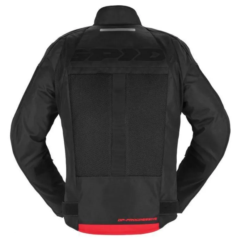Kurtka tekstylna SPIDI PROGRESSIVE NET H2OUT BLACK czarny