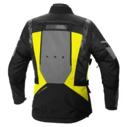 Kurtka tekstylna SPIDI 4 SEASON EVO YELLOW FLUO szary czarny żółty fluo