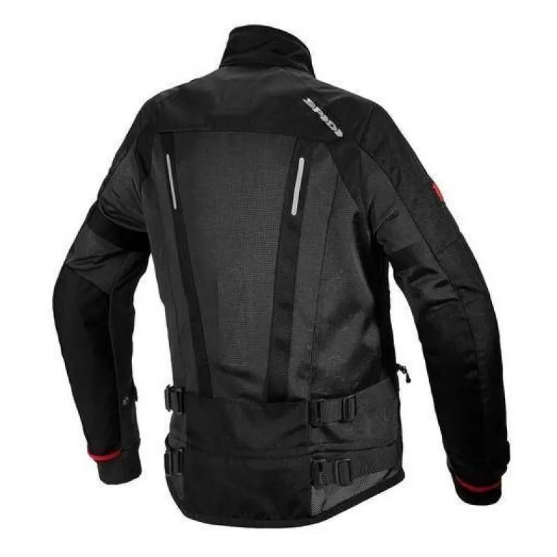 Kurtka tekstylna SPIDI TECH ARMOR BLACK czarny