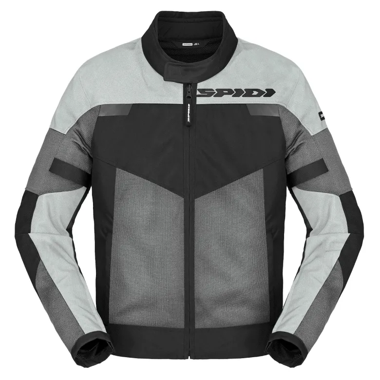 Kurtka tekstylna SPIDI TOUR NET BLACK/ICE czarny szary
