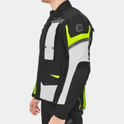 Kurtka tekstylna VORG CUMULUS FLUO czarny szary żółty fluo