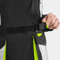 Kurtka tekstylna VORG CUMULUS FLUO czarny szary żółty fluo