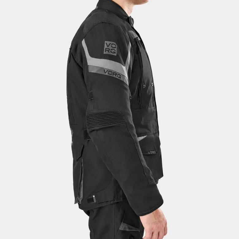 Kurtka tekstylna VORG CUMULUS BLACK czarny