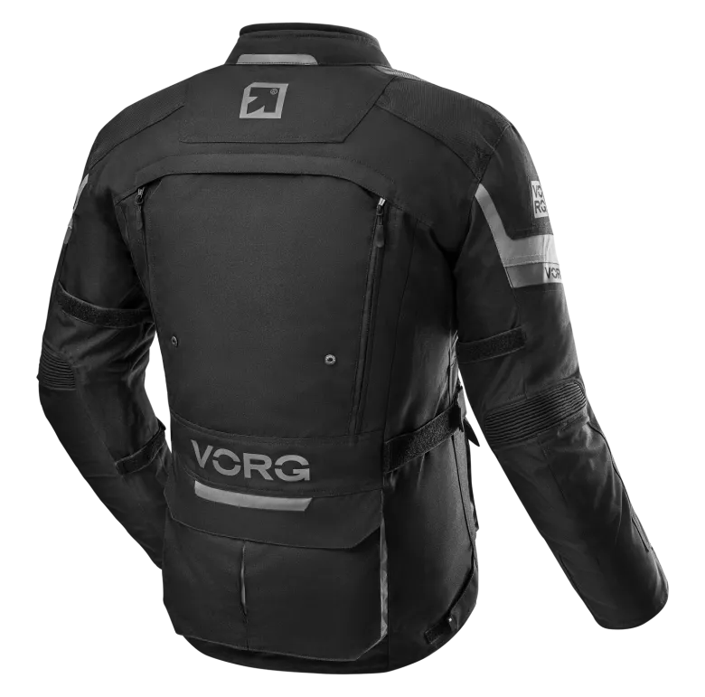 Kurtka tekstylna VORG CUMULUS BLACK czarny