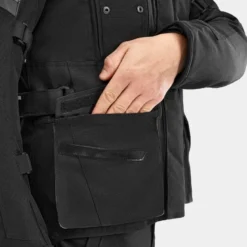 Kurtka tekstylna VORG CUMULUS BLACK czarny