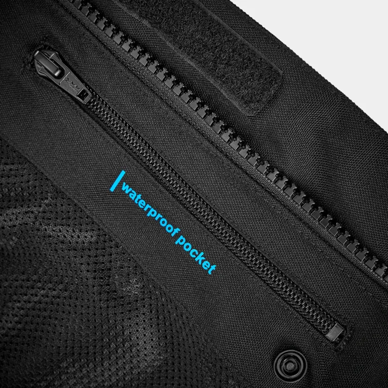 Kurtka tekstylna VORG CUMULUS BLACK czarny