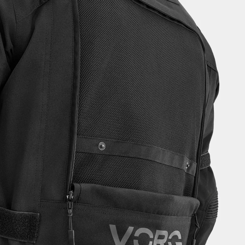Kurtka tekstylna VORG CUMULUS BLACK czarny