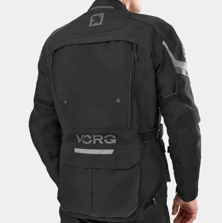 Kurtka tekstylna VORG CUMULUS BLACK czarny