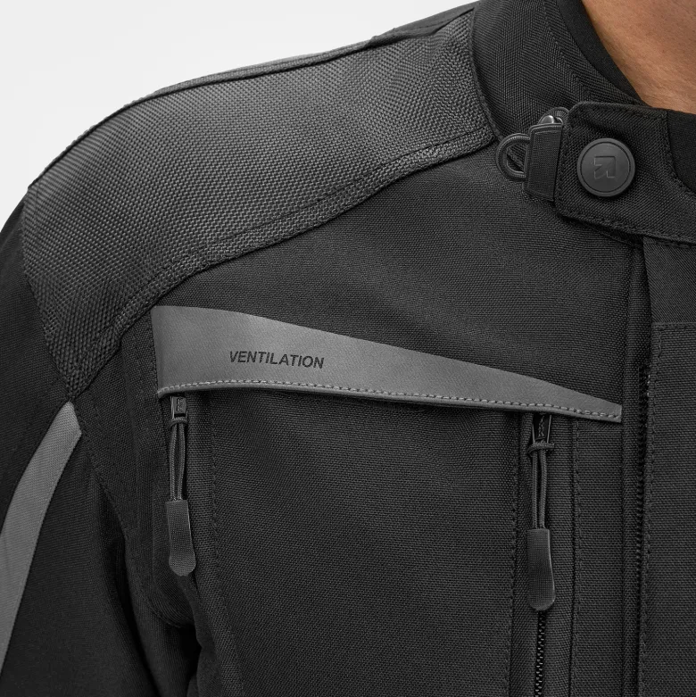Kurtka tekstylna VORG CUMULUS BLACK czarny
