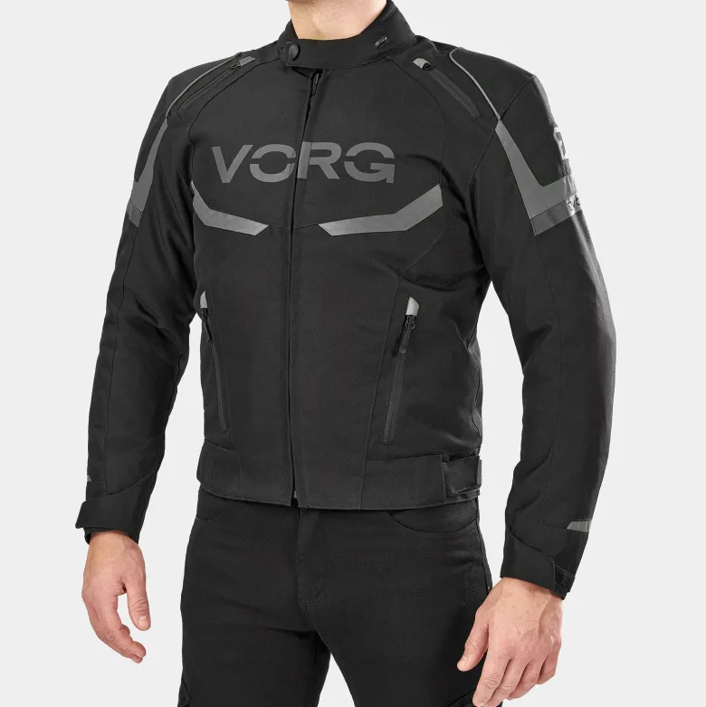 Kurtka tekstylna VORG HORNET BLACK czarny