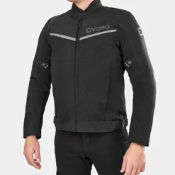 Kurtka tekstylna VORG NANO BLACK czarny