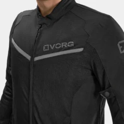 Kurtka tekstylna VORG NANO BLACK czarny