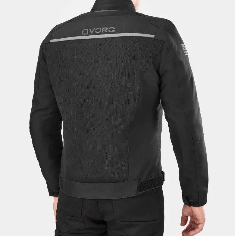 Kurtka tekstylna VORG NANO BLACK czarny