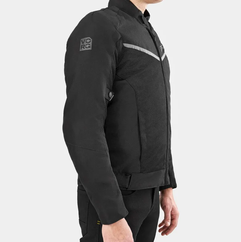 Kurtka tekstylna VORG NANO BLACK czarny