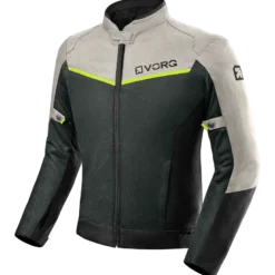 Kurtka tekstylna VORG NANO GREY szary czarny żółty fluo