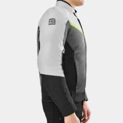 Kurtka tekstylna VORG NANO GREY szary czarny żółty fluo