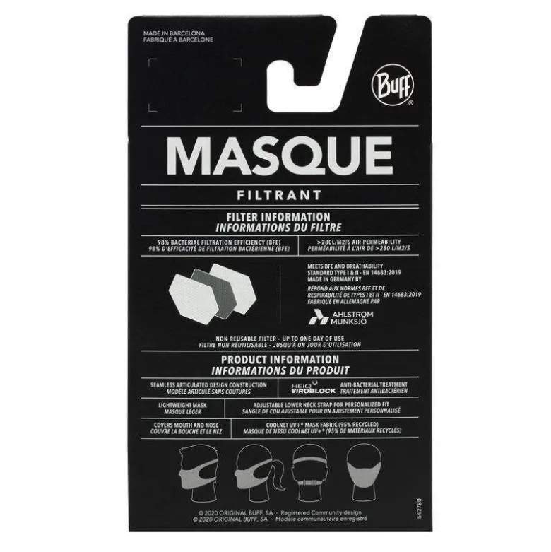 Maseczka BUFF FILTER MASK AZIR MULTI