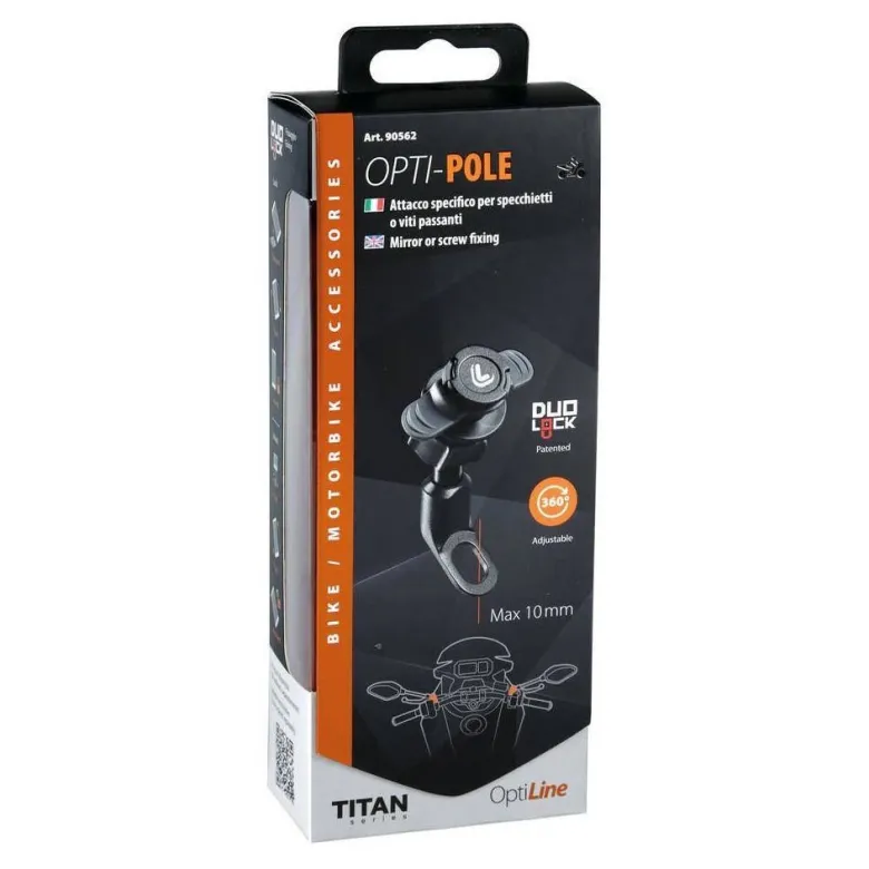 Mocowanie do lusterka LAMPA TITAN OPTI POLE