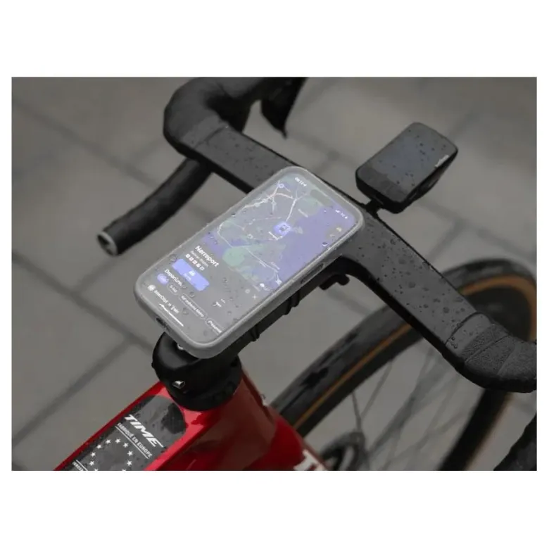 Nakładka przeciwdeszczowa QUAD LOCK MAG iPhone 15 przezroczysty
