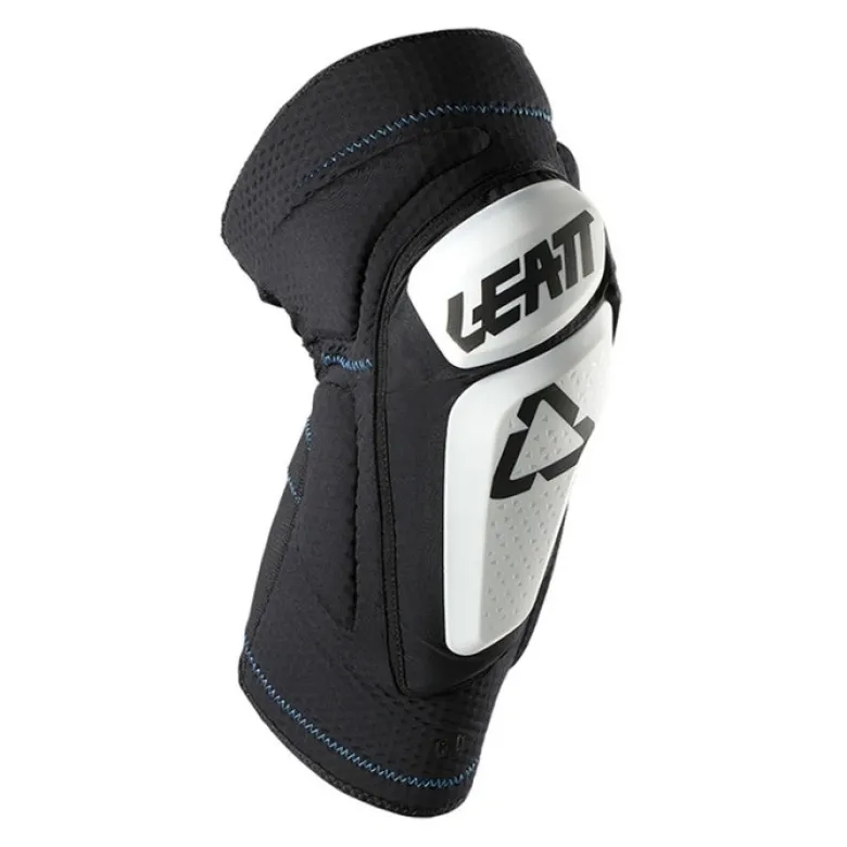 Ochraniacze kolan LEATT 3DF 6.0 WHITE/BLACK czarne białe