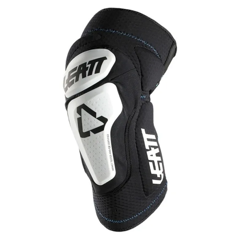 Ochraniacze kolan LEATT 3DF 6.0 WHITE/BLACK czarne białe
