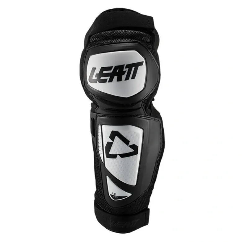 Ochraniacze kolan LEATT 3.0 EXT WHITE/BLACK czarne białe