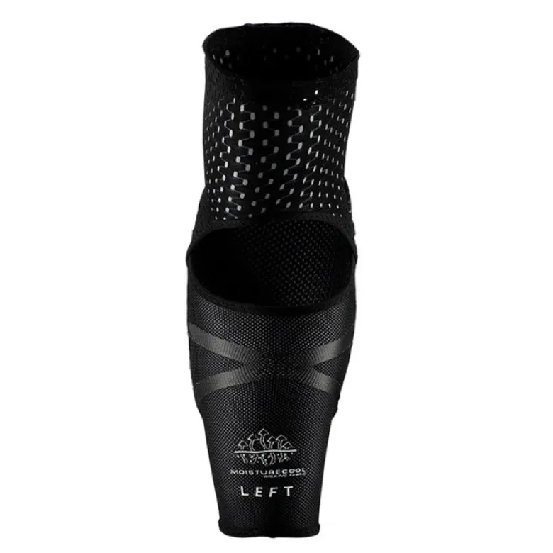 Ochraniacze łokci dziecięce LEATT 3DF 5.0 JUNIOR WHITE/BLACK czarne białe