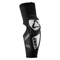 Ochraniacze łokci dziecięce LEATT CONTOUR JUNIOR WHITE/BLACK czarne białe